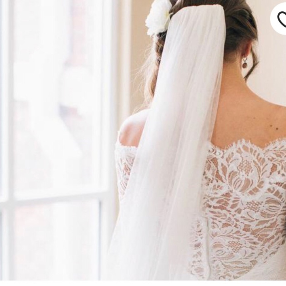Waltz length Wedding veil